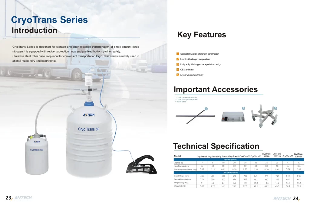 cryotrans tank brochures
